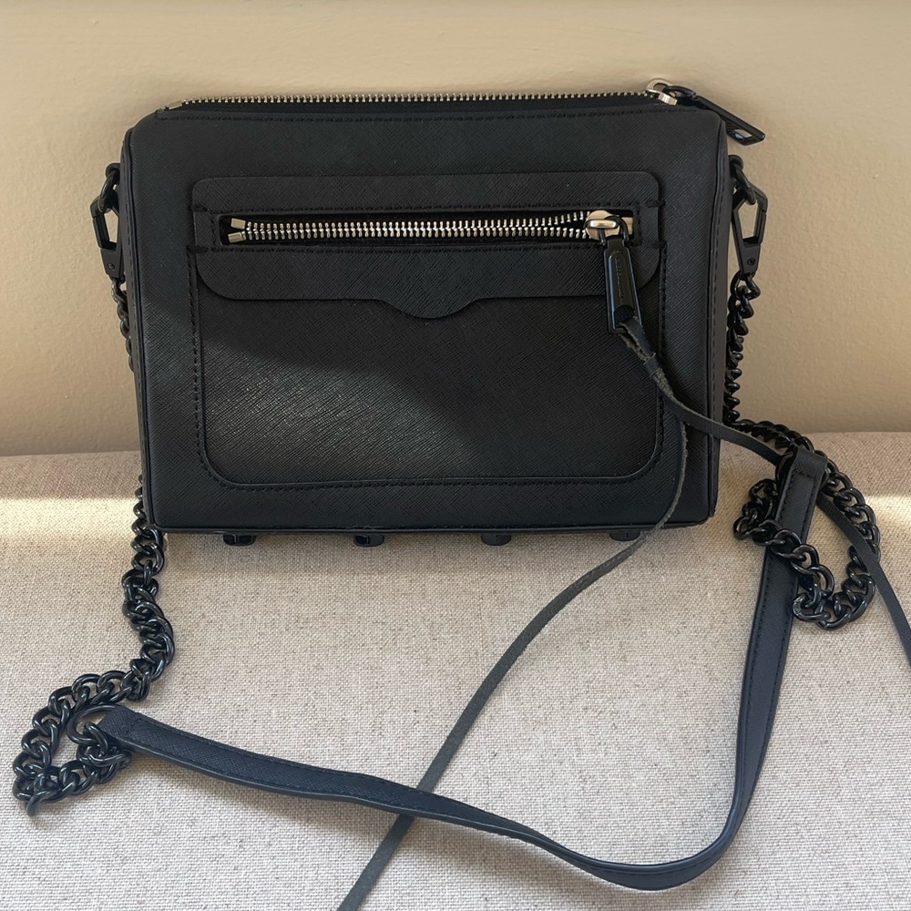 Rebecca Minkoff black Matt crossbody